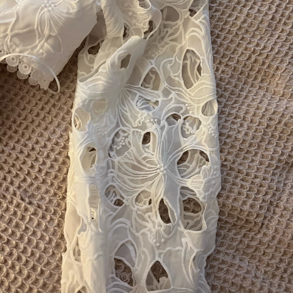 Spring in Full Swing Dress White - Picture 5 of 6